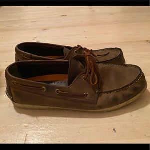 ⚓️Men’s Joseph Abboud Leather boat shoes size 13